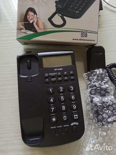 Стационарный телефон новый