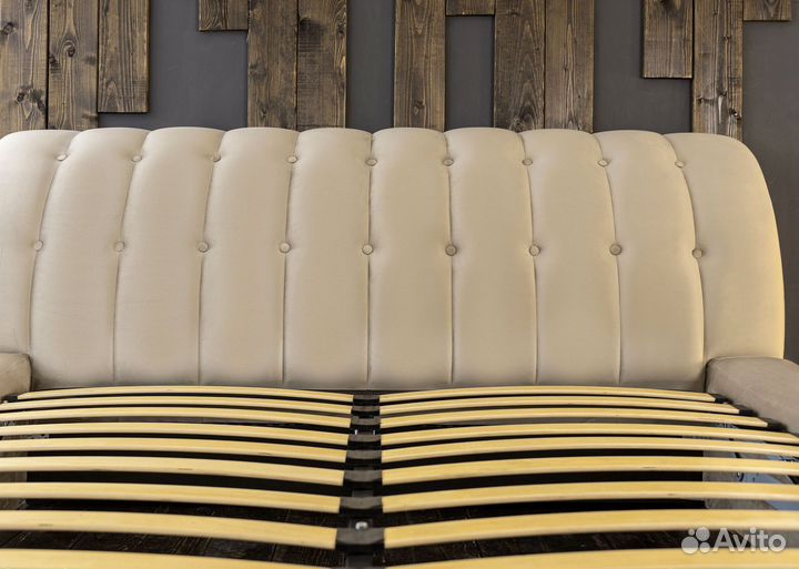 Кровать новая 200х200 Мадрид в велюре