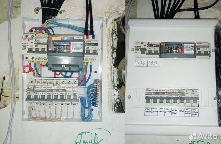 Электрик, электромонтаж