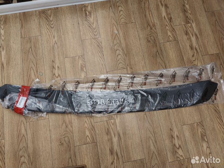 Дефлектор капота hyundai solaris