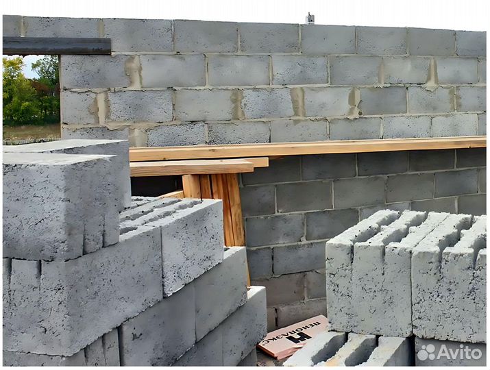 Керамзитоблоки пустотелые в наличии