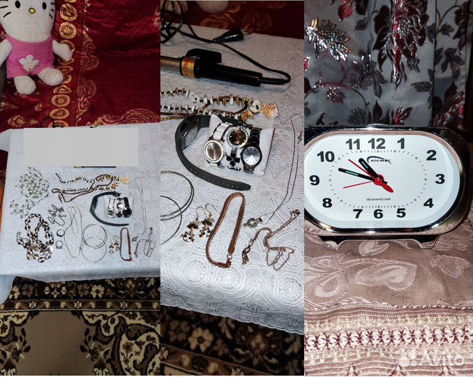 Одежда Бижутерия Часы механика Космос Цена за все