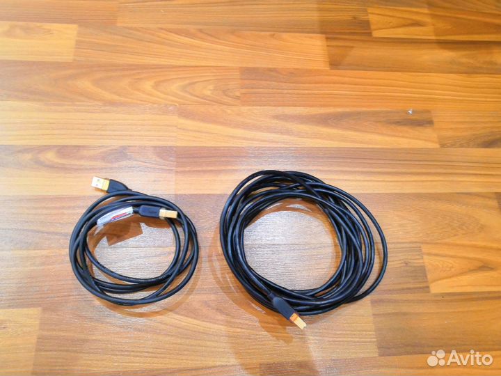 Кабель USB для принтера, сертифицированный, новый