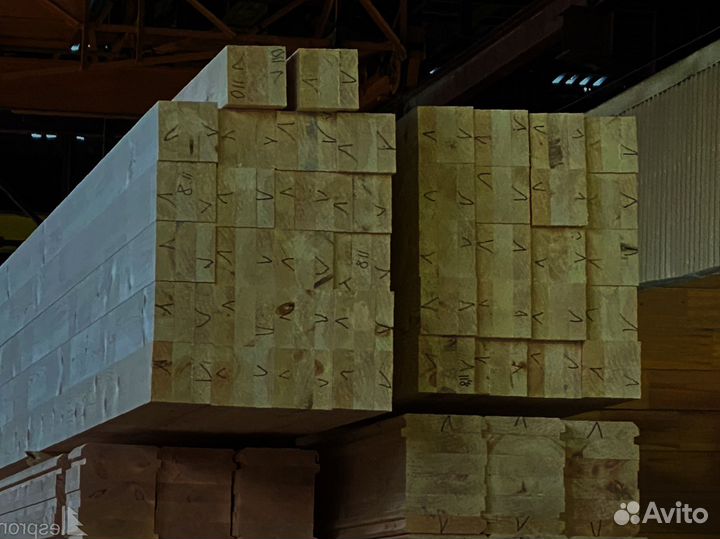 Строительные материалы: Брус из сосны