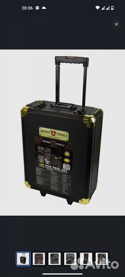 Набор инструментов Swiss Tools ST-1069, 187 предм