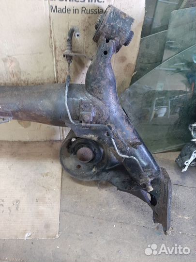 Задняя балка toyota corolla 150