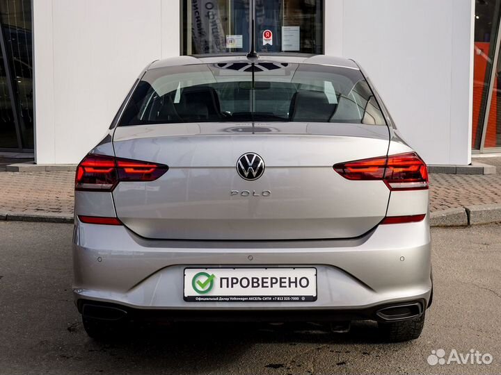 Volkswagen Polo 1.6 AT, 2021, 42 000 км