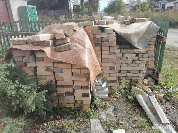 Кирпич шамотный бу