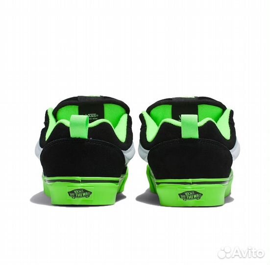 Кеды Vans Knu Skool 'Pop Outsole Green'