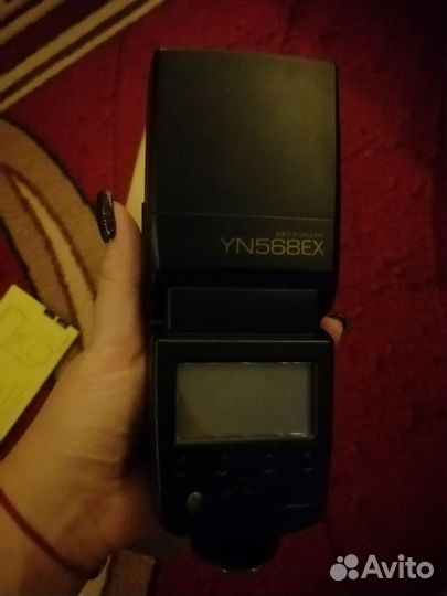 Вспышка yongnuo speedlite 568 ex