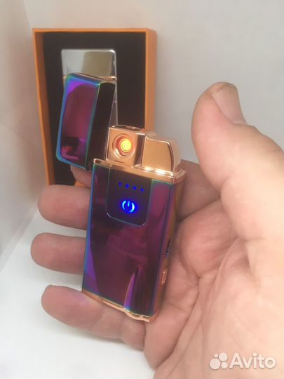 Зажигалка 2 в 1 спираль +turbo с фонариком