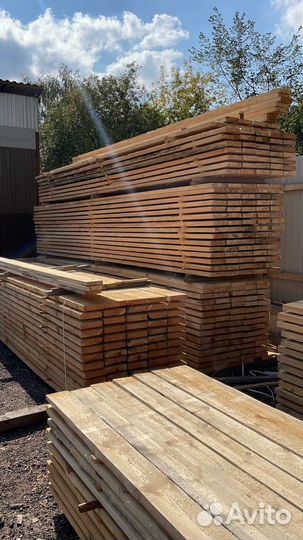 Доска строганная 40х200х6000мм