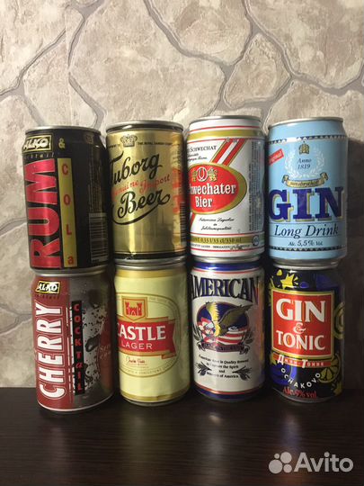 Банки пивные 90х