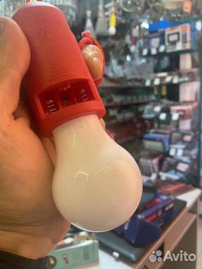 Фонарик (лампочка на веревке)