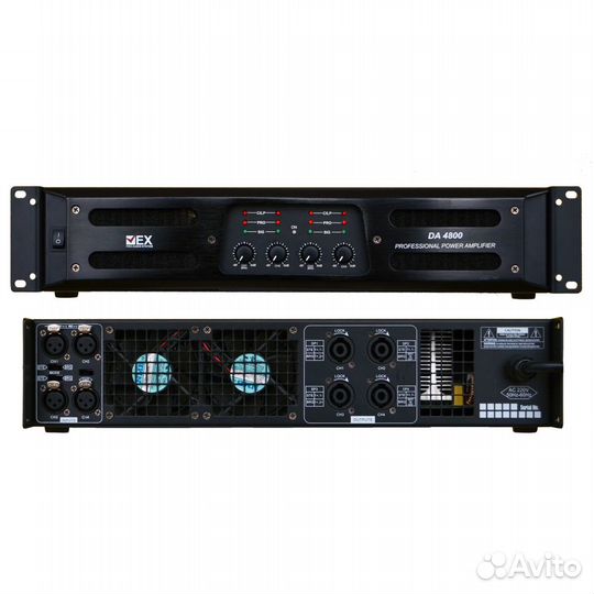 Усилитель мощности класса D VEX - DA4800