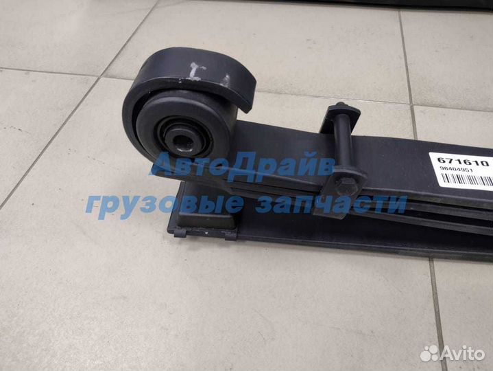 Рессора Ивеко Еврокарго задняя 4 листа