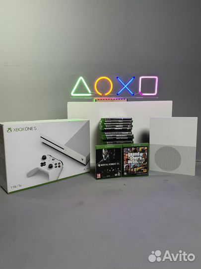 Xbox One S 470 Игр / Гарантия / Доставка
