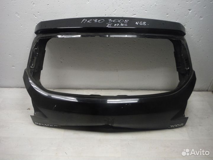 Крышка багажника (N68) peugeot 3008 2013
