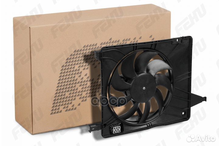 Электровентилятор охлаждения с Кожухом