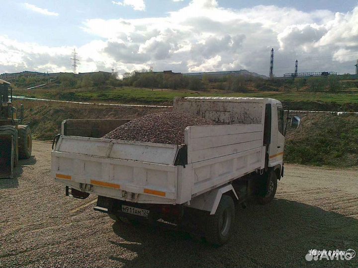 Песок Щебень Отсев Мура Гпс Бутовый камень Галька