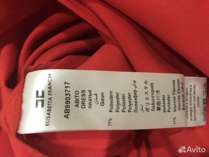 Платье Elisabetta Franchi, 40 ит