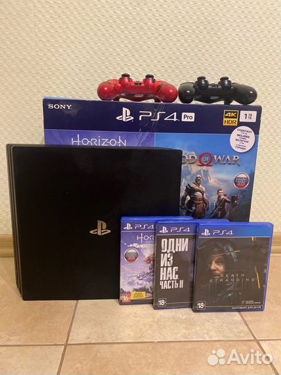 Sony playstation PS4 pro 1тб
