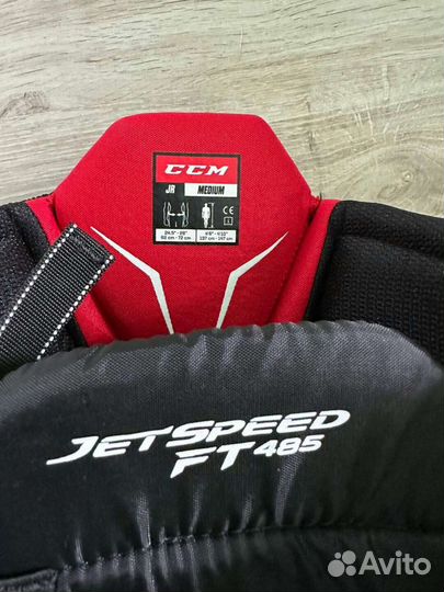 Трусы (шорты) хоккейные CCM jetspeed FT485 JR M