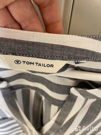 Рубашка Tom Tailor новая вискоза на 3XL