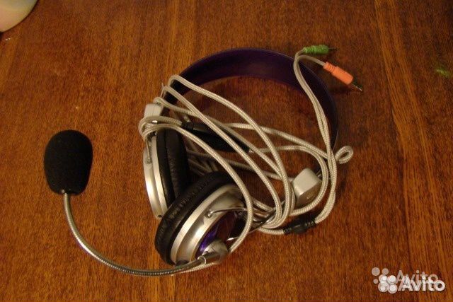 Наушники красивые с микрофоном