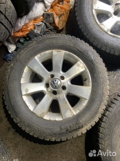 215/65 R16 Nokian Nordman 5 SUV Зима Литые R16 pсd:5x112 ет:33 DIA:57.1