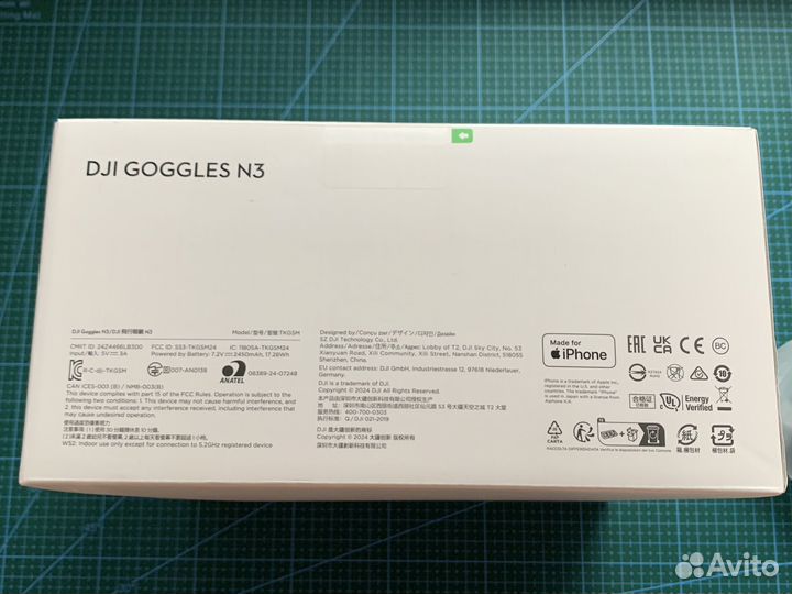 Dji googles n3 + motion controller 3 Новое