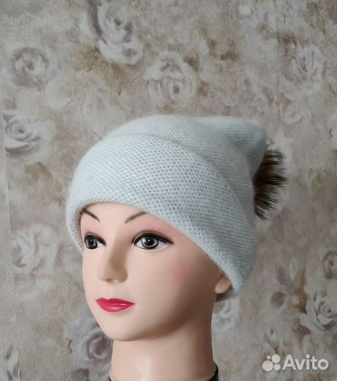 Шапка женская трикотажная