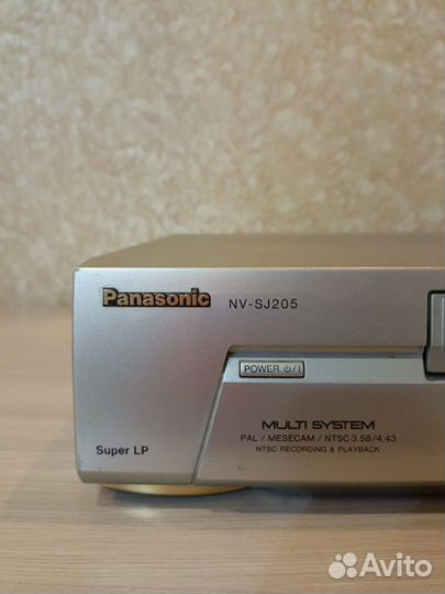 Видеомагнитофон dvd panasonic nv-sj205