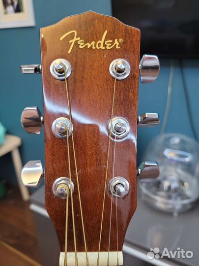 Гитара Fender cd-60 NAT-DS-V2 в отличном состоянии