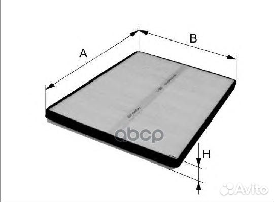 Фильтр салонный K1110 Filtron