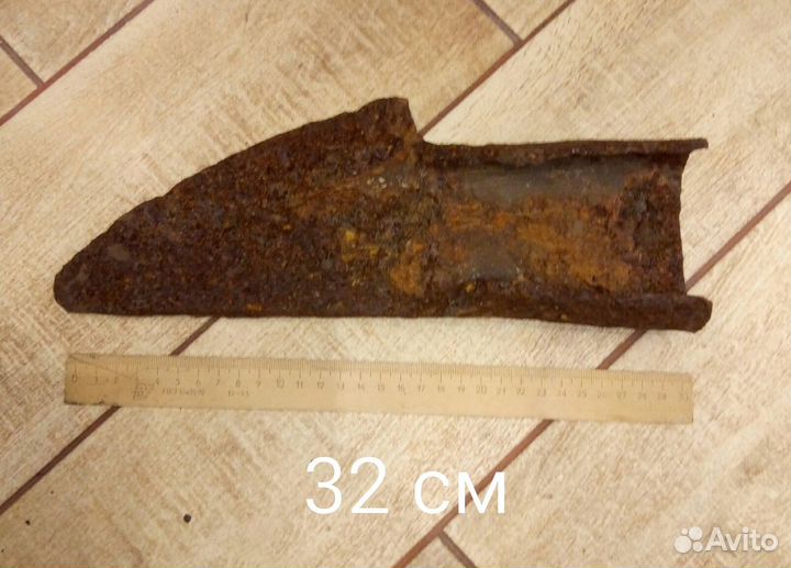 Сошник,плуг старинный кованый 19-20 век