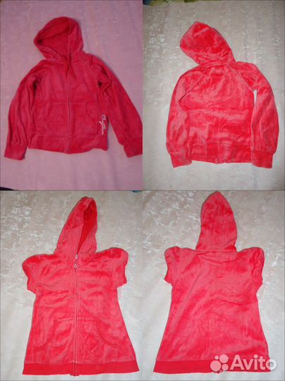 Одежда пакетом для девочки на рост 140 бу