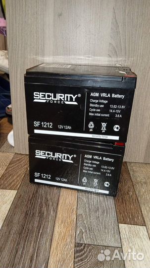 Аккумулятор гелевый 12v
