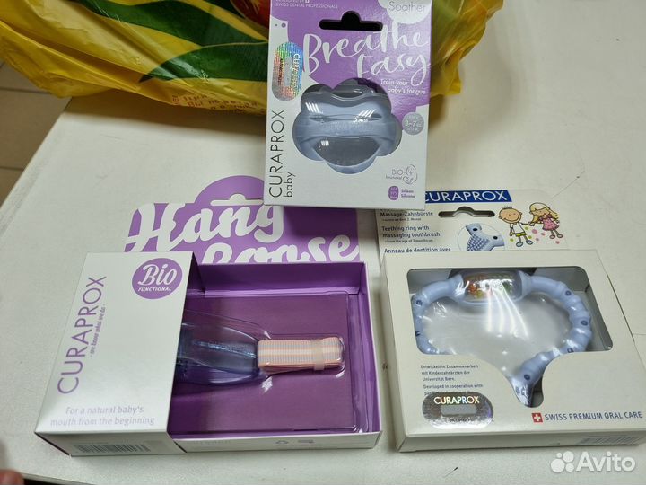 Curaprox Набор 1 или 2 био пустышек сосок 0, 1, 2