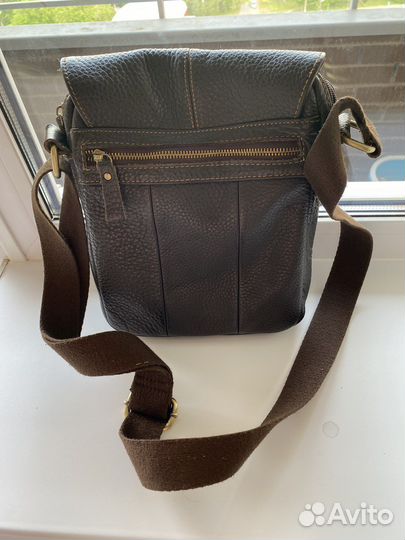 Сумка натуральная кожа мужская