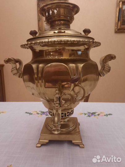 Старинный Царский самовар бр. Шемариных хlх век