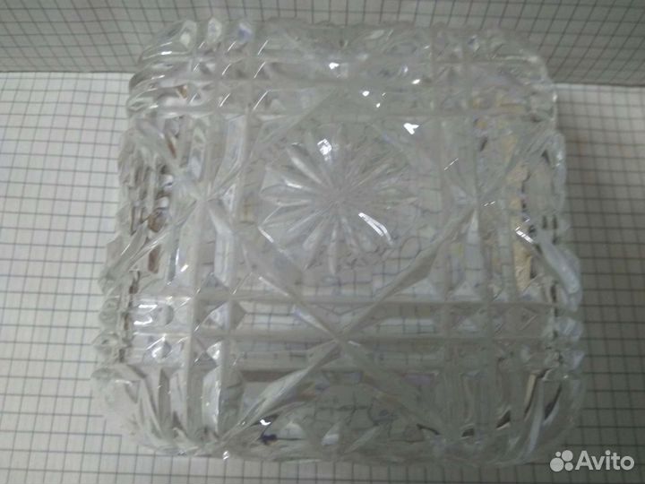 Хрустальные пепельницы СССР