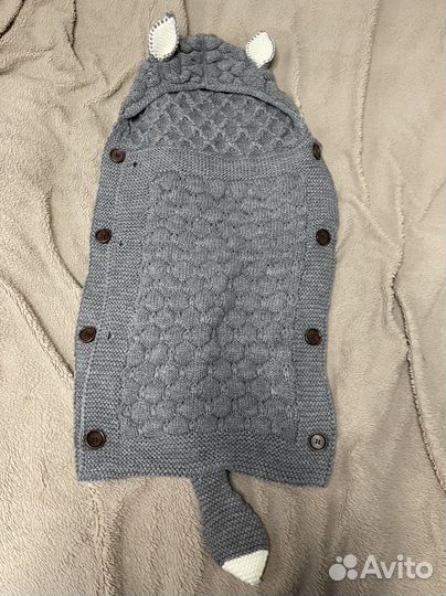 Мягкий конвертик для малыша