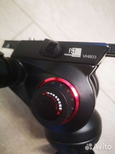 Штативная головка FST VH803, плоская база + чаша 7