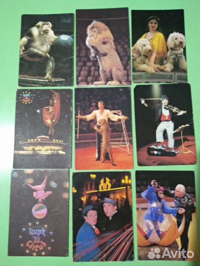 Календарики СССР