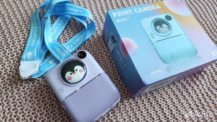 Детский фотоаппарат с печатью