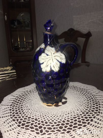 Графин кувшин фарфоровый Виноград