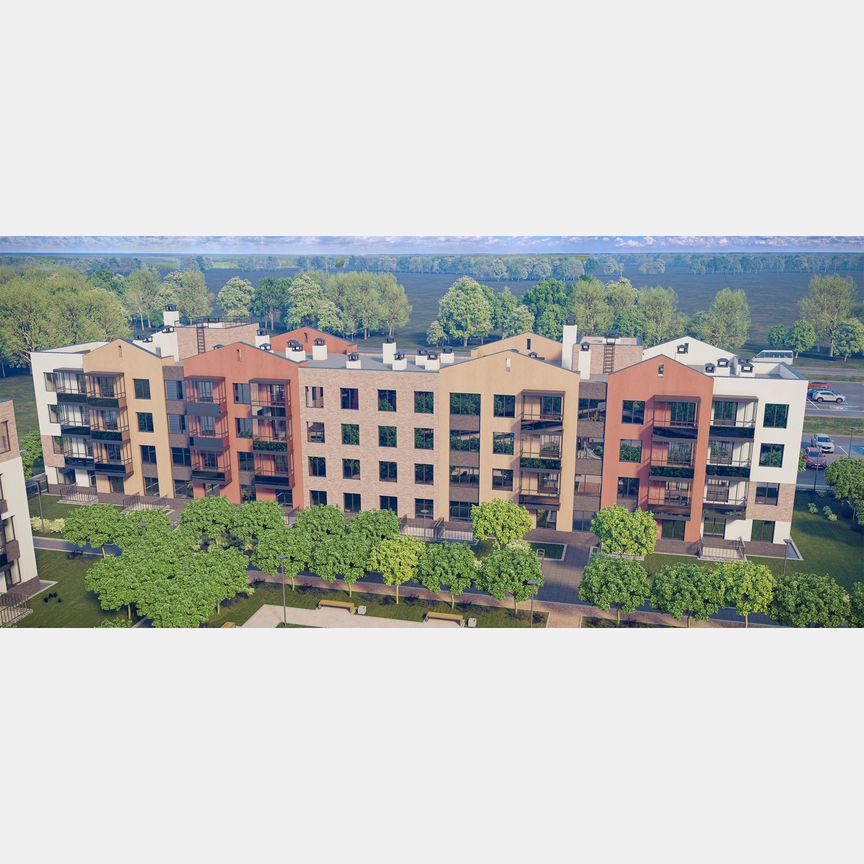 2-к. квартира, 64,6 м², 5/5 эт.
