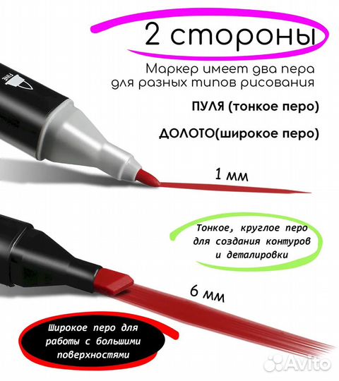 Маркеры для скетчинга