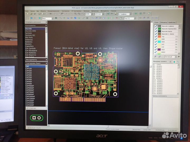 Монитор Acer V193 B